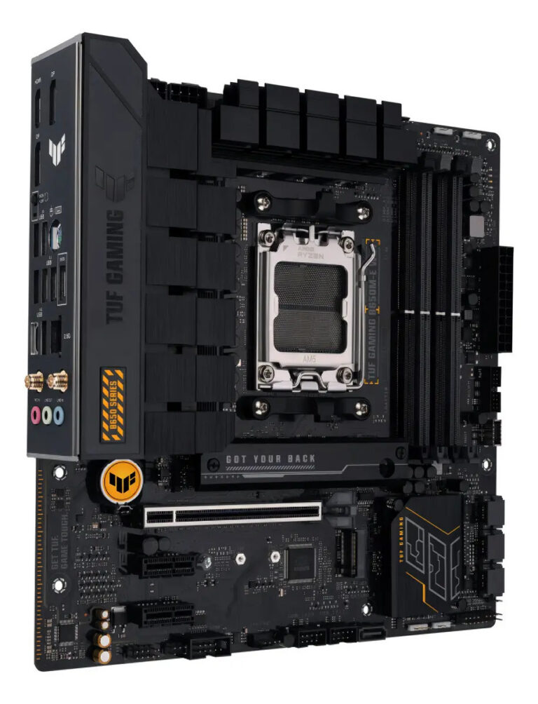 Placa Mae Asus Tuf Gaming B650m-e Wifi Ddr5 Amd Am5 M-atx Preto