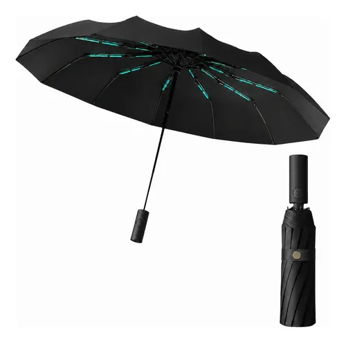 Guarda Chuva Grande Automático Reforçado Proteção Vento Uv