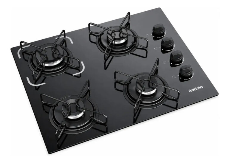 Cooktop Itatiaia Essencial 4 Bocas cor Preto
