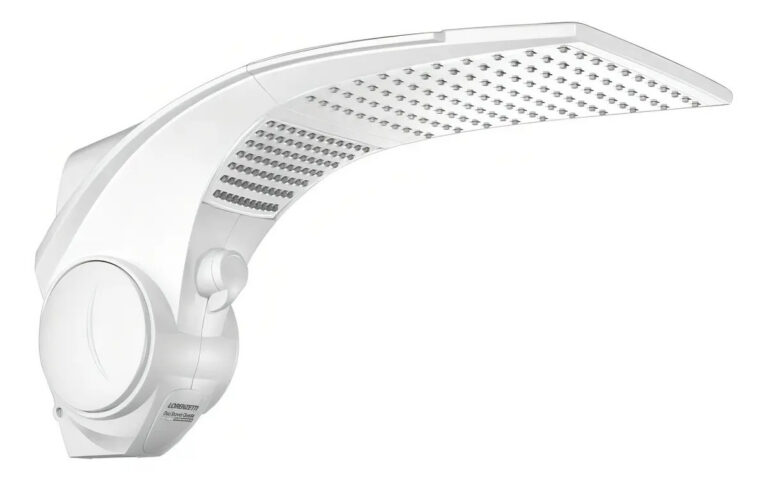 Chuveiro Eletrônico Lorenzetti Duo Shower Quadra Multitemperaturas 7500W Branco