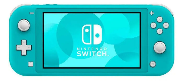 Console Nintendo Switch Lite 32gb Azul Turquesa Standard Tela 5,5” Cor Azul-turquesa