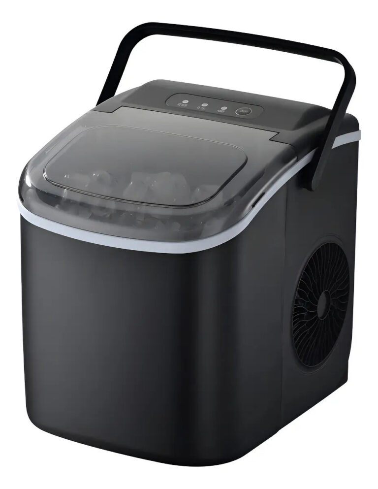 Máquina Fabricadora De Gelo 15kg Portátil Oninstek Cor Preto