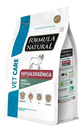 Racao Hipoalergenica Caes Vet Care Fórmula Natural 2 Kg