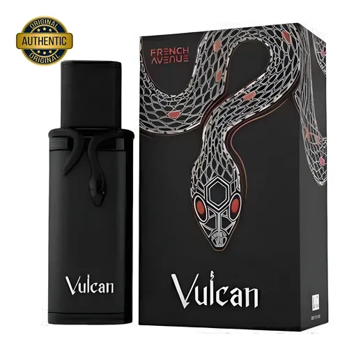Perfume Arabe Vulcan Black French Avenue 100ml Eua De Parfum