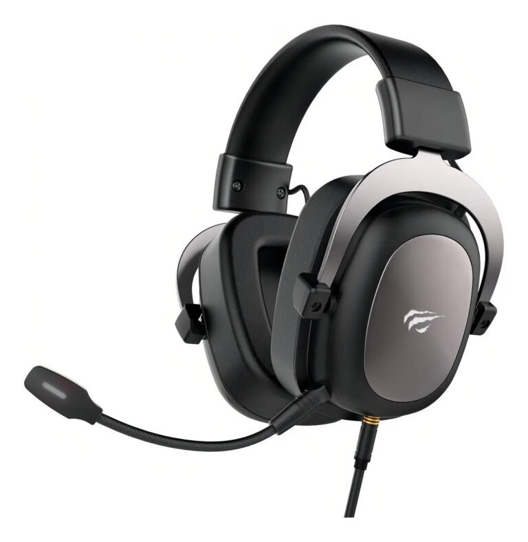 Fone De Ouvido Headset Gamer Havit H2002d P3 Para PS3/PS4/PS5/XBOX/PC Cor Preto