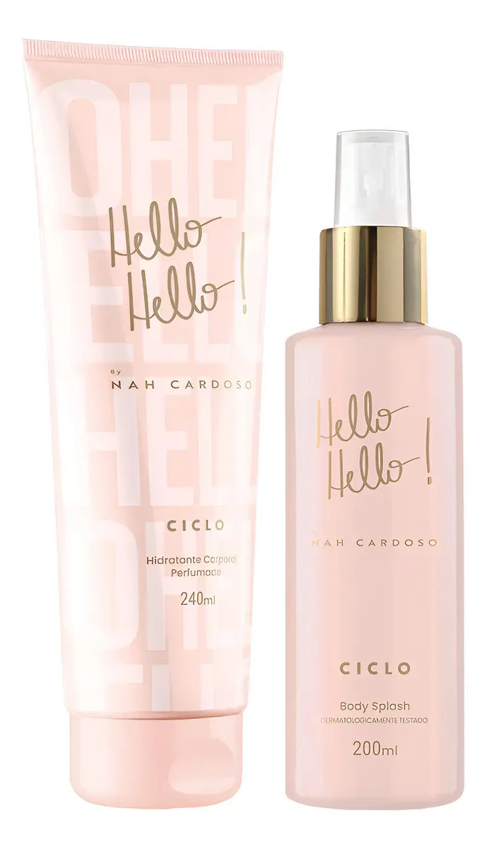 Ciclo Hello Hello Feminino com Body Splash e