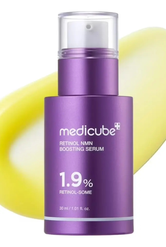 Medicube Retinol Nmn Boosting Serum 30 Ml Momento De Aplicação Noite Tipo De Pele Todo Tipo De Pele