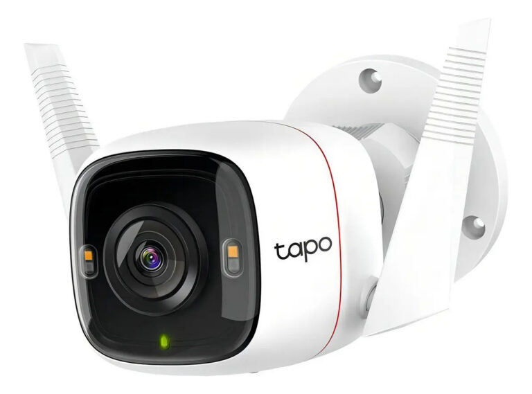 Câmera de segurança TP-Link Tapo C320WS 2K 4MP WiFi Branco IP66