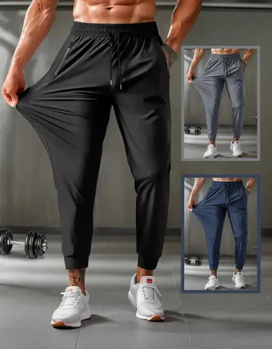 Calça Dry Fit Masculina Tecnológica Poliamida Com Elastano