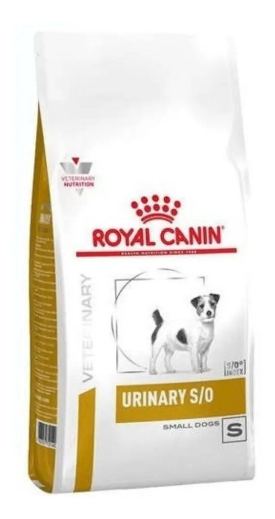 Ração Royal Canin Veterinary Diet Canine Urinary S/O para cão adulto de raça pequena sabor mix de 2 kg