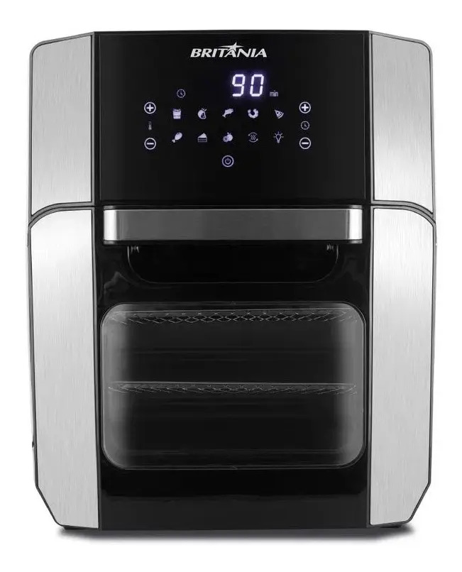 Fritadeira Air Fry Oven Bfr2100p 12 Litros 1800w Britânia Cor Preto
