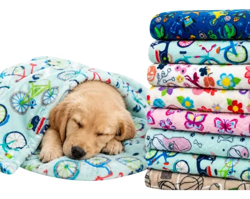 Manta Mantinha Pet Cobertor Estampa Soft Gato Cachorro Cores