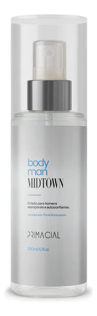 BODY SPLASH MASCULINO MIDTOWN 200ML – PRIMACIAL PERFUME FRESCO AMADEIRADO
