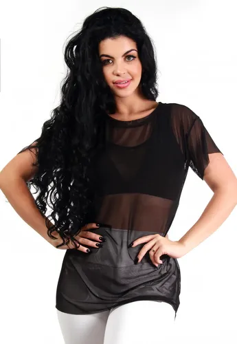 Kit 3 Blusas De Tule Academia Fitness 10736