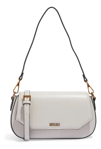 Bolsa Santa Lolla Flap Bag Média Estruturada Alça Dupla