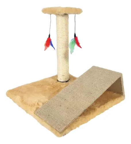 Arranhador Rampa Poste Para Gatos Brinquedo Pet Exclusivo