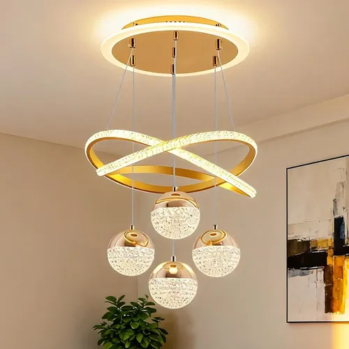 Lustre Sala De Jantar Lustre Pendente Cozinha Luxo Moderno