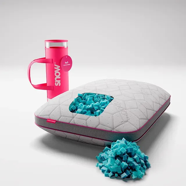 Travesseiro Ajustável – I Wanna Sleep – Snow® Cor Branco