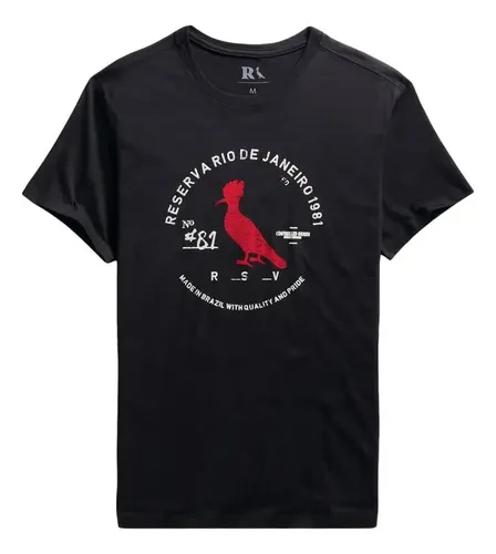 Camiseta Sb Algodão Carimbo Gaze Reserva