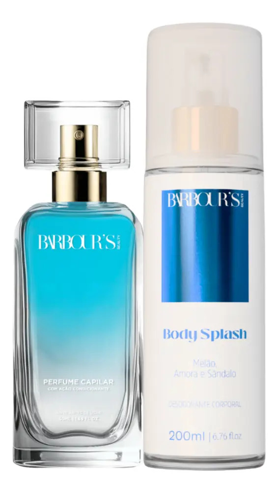 Perfume Capilar E Body Splash Celestial Glow Barbour’s Beauty