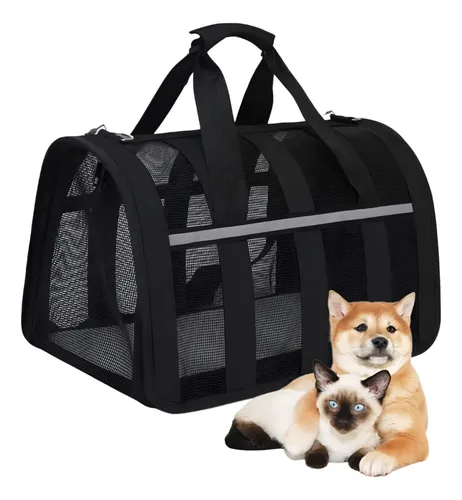 Bolsa Pet Cães E Gatos Avião Luxo Transporte Mala Viagem 5kg