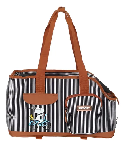 Bolsa Pet Transporte Viagem Avião Bordo Carro Snoopy 4,5kg