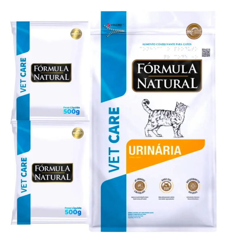 Ração Fórmula Natural Vet Care Urinária Gatos Adultos 1kg