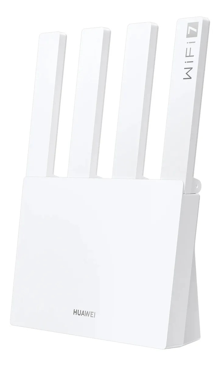 Roteador HUAWEI WiFi BE3 Wifi 7 3.6 Gpbs Dual-Band Wi-Fi 7 Visualização de Diagnóstico WiFi Controle Parental Branco