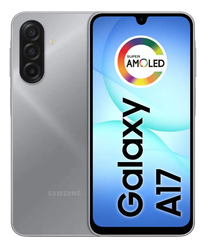 Celular Samsung Galaxy A17 Com Ia, 128gb, 4gb Ram, Câm De 50mp, Tela De 6.7 , Nfc, Ip54 – Cinza