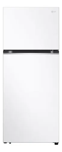Geladeira Lg Gn-b372pqw Inox Duplex 375l Frost Free