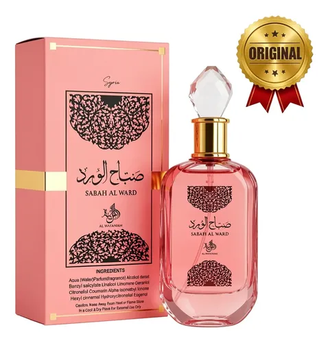 Perfume Árabe Sabah Al Ward Sugar Feminino Sensual 100ml
