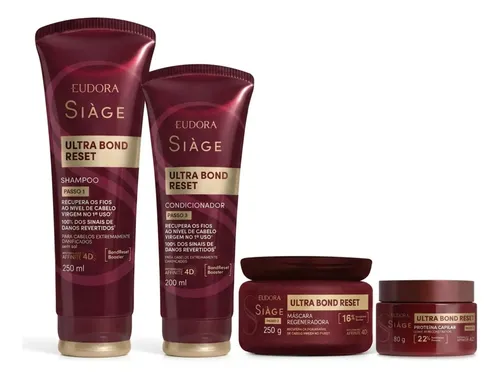 Combo Siàge Ultra Bond Reset (4 Itens)