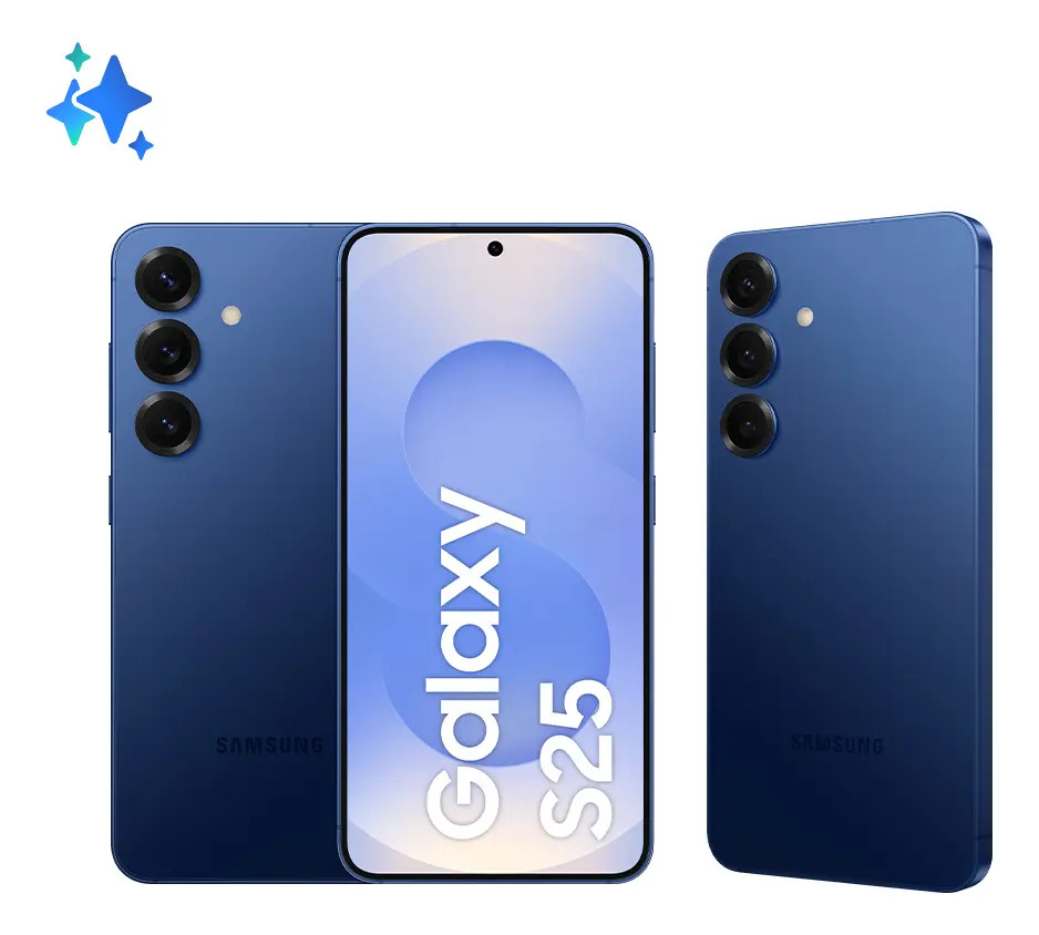 Samsung Galaxy S25 5G, 256GB, 12GB, Câmera Tripla – Azul marinho