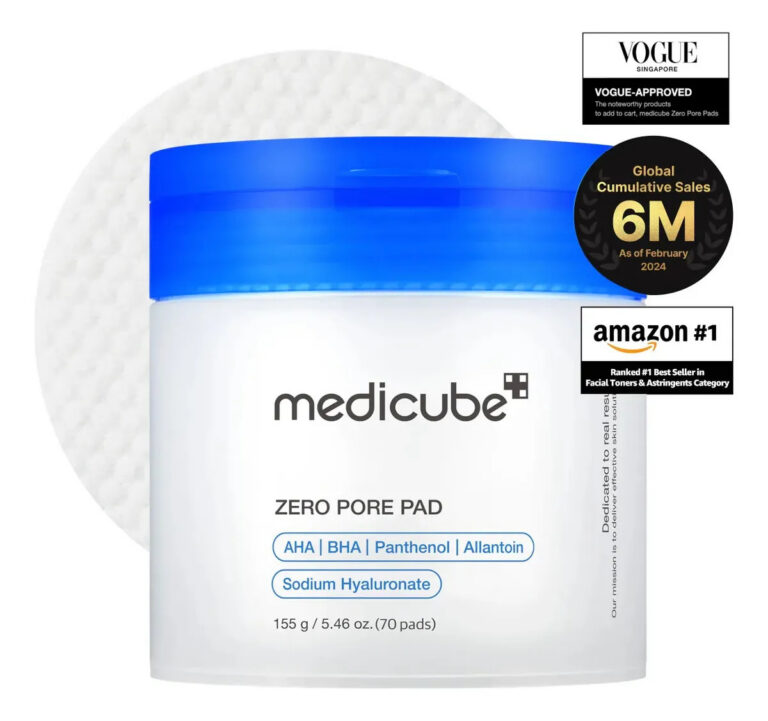 Medicube – Zero Pore Pads 2.0 (70 Pads) Todo Tipo De Pele Dia/noite