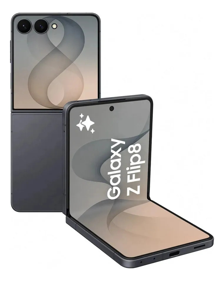 Celular Samsung Galaxy Z Flip8, 256gb 12gb Ram Câmera 50mp – Preto