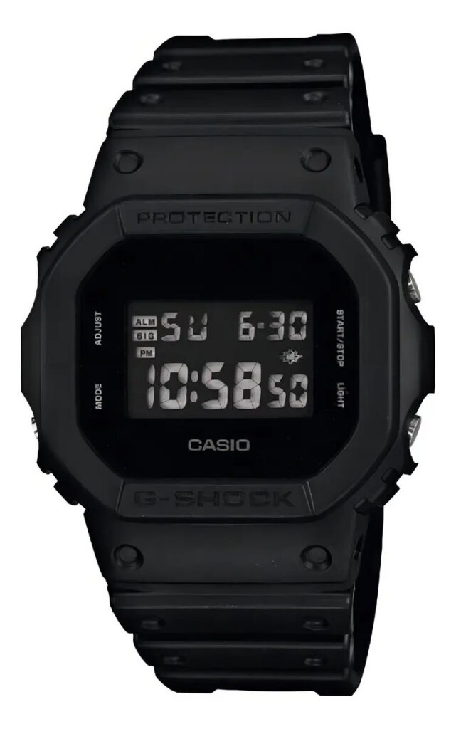 Relógio Casio G-shock Digital Masculino DW-5600UBB-1DR Preto