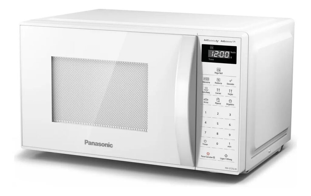 Micro-ondas Panasonic 21 Litros Branco – NN-ST25lWRU