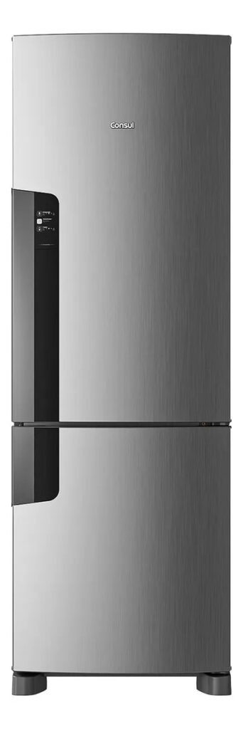 Geladeira Frost Free Duplex 399 Litros Consul Com Freezer Em Inox