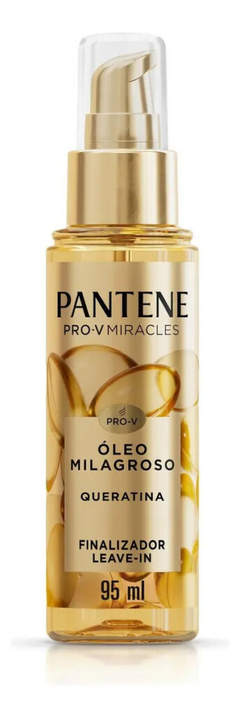 Óleo Capilar Milagroso Nutrição Brilho e Proteção Pro-v Miracles 95ml Pantene