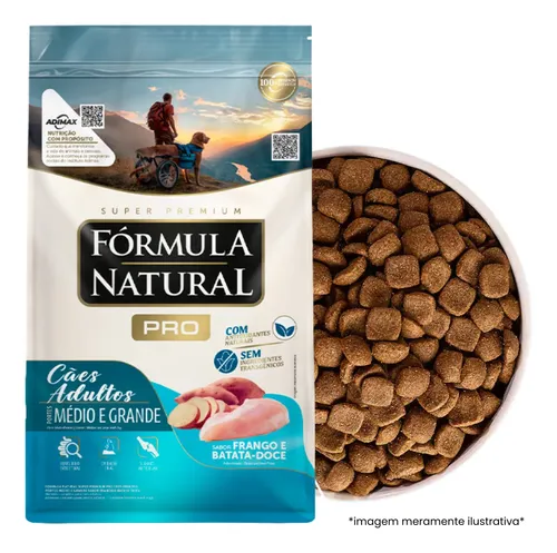 Ração Fórmula Natural Pró Cães Adultos Grande Médio 15kg