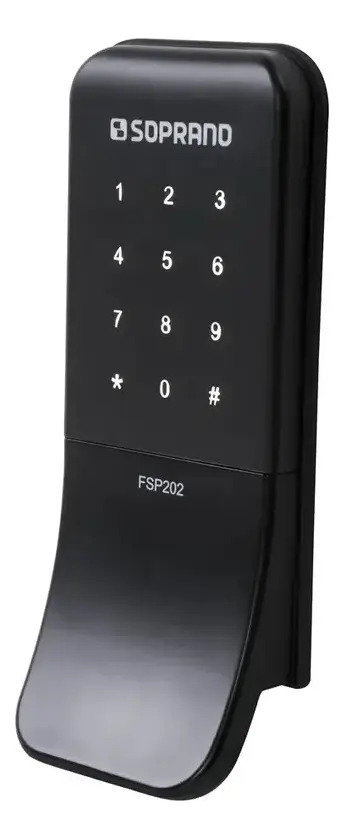 Fechadura Digital De Sobrepor Puxador FSP202 – Soprano