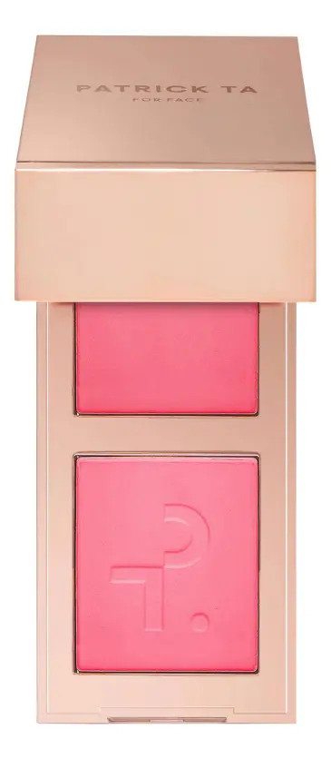 Patrick Ta Mini Blush Double Take Crème & Powder Blush Duo She’s That Girl
