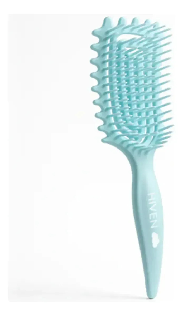 Escova De Fitagem Para Cabelos Cacheados E Crespos Anti Frizz Fitabrush Hiven