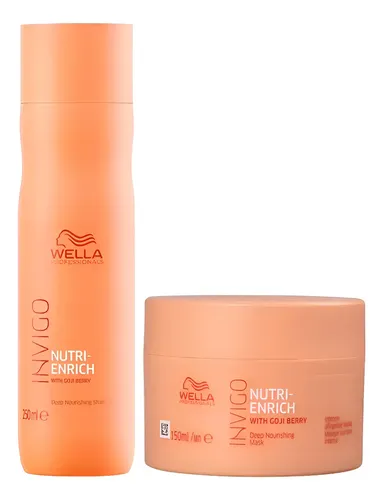 Shampoo 250ml + Máscara 150g – Nutri Enrich – Wella