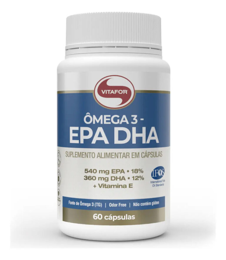 Suplemento Ômega 3 Epa Dha 60 Cápsulas Vitafor