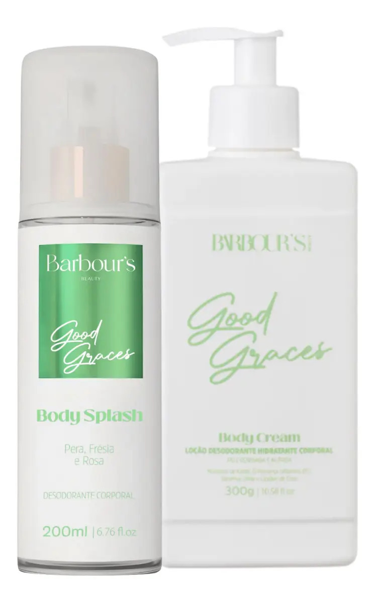 Kit Body Splash E Hidratante Good Graces Barbour’s Frutal