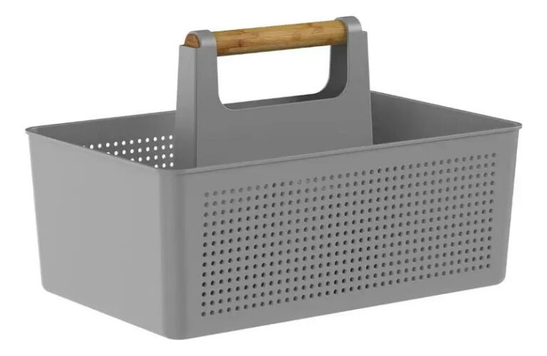 Organizador Multiuso Limpeza Com Alças 8 Litros Flow – Ou