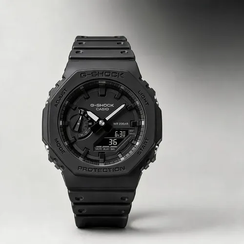 Relógio Casio G-shock Ga-2100-1a1dr Masculino Preto Carbon