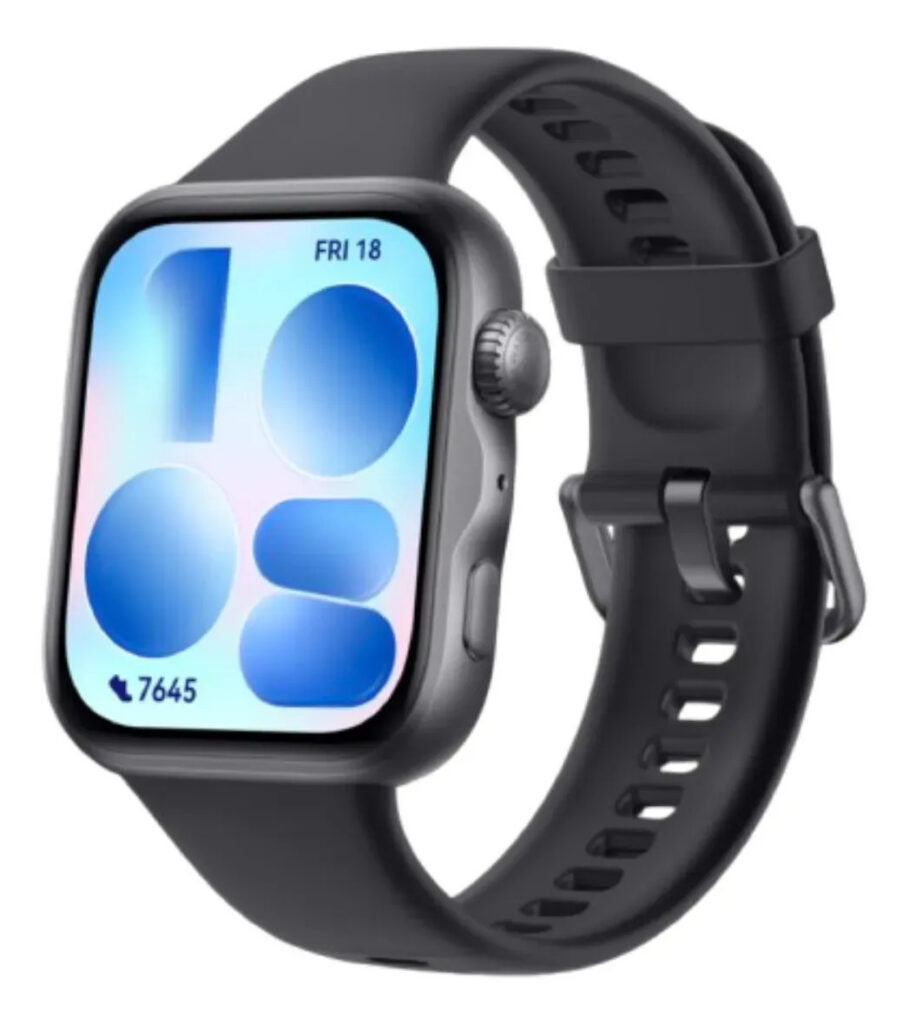 Smartwatch HUAWEI WATCH FIT 5 AMOLED de 182″ Design Leve Mini Treino Bateria com Até 10 Dias 64 GB Gerenciamento Avançado da Saúde Monitor do Sono SpO2 GPS Compatível com iOS e Android Preto