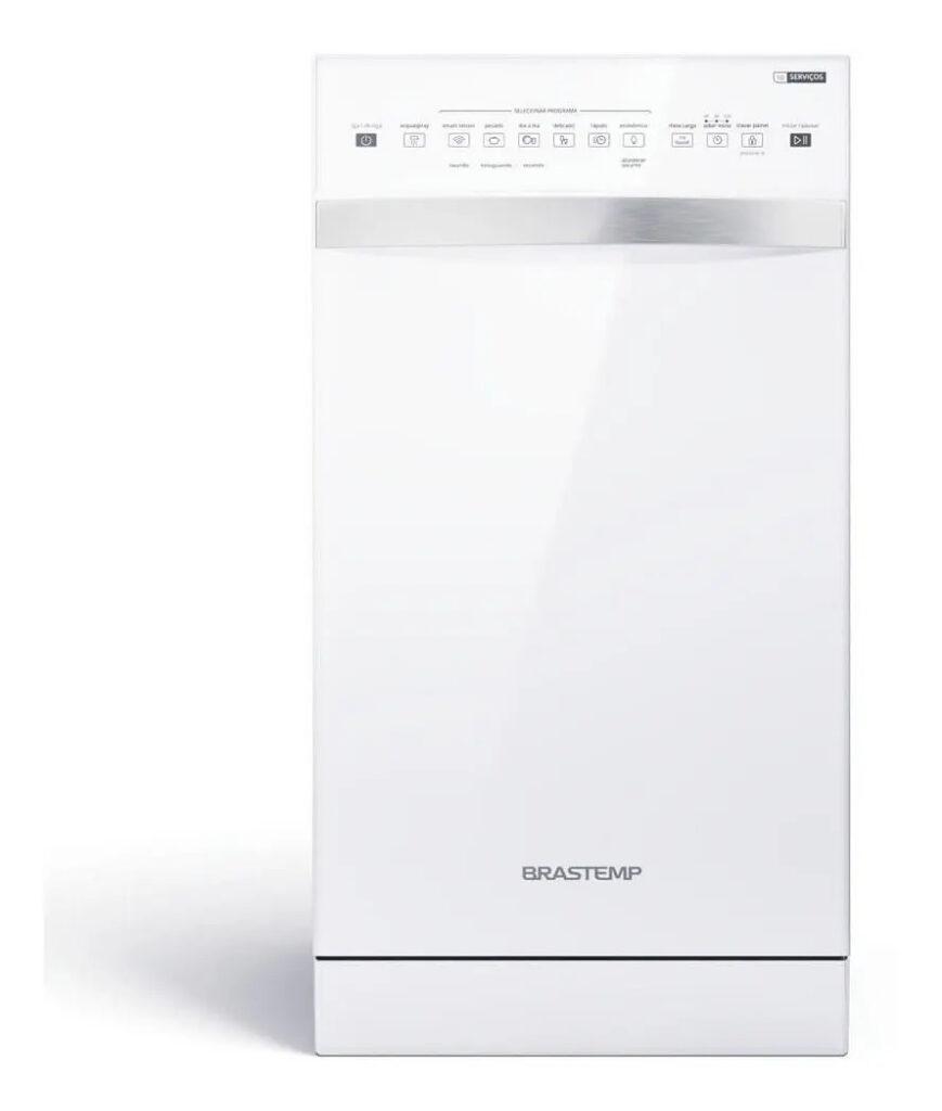 Lava-louças 10 Serviços Brastemp Branco Com Ciclo Pesado –